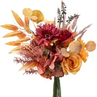 Famanu – Kunstbloemen en kunstplanten, decoratieve hortensia's van zijde, bloemarrangementen voor thuis, bruiloften, tuin, keuken en festivals