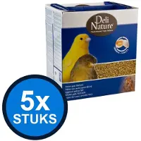 Deli Nature 5x - eivoer droog geel 1kg - Vogelvoer - 1 kg