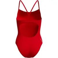 Speedo - Women's Endurance+ Logo Thin Strap One Piece - Badpak 34, rood