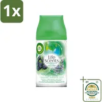 Air Wick 1 x - Life Scents - Luchtverfrisser Navulling - Boswateren - Automatische Spray - 250 ml- Boswateren - Natuurlijke Geur - Luchtverfrisser - Geurverspreiding - Automatische Spray