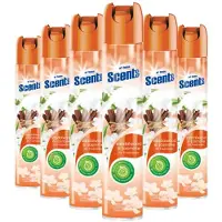 At Home 6x Luchtverfrisser Spray Sandelhout en Jasmijn 400 ml