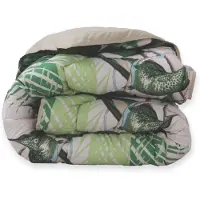 Beau Maison Dekbed Zonder Overtrek Jungle Jumina | Easy Dekbed Uni | 240x200/220cm + 2 Kussenslopen 60x70cm