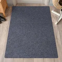 ANRO Schoonloopmat BOB Grijs 300x120cm – Tapijtloper Vuilvangmat Antislip Op Maat Entree Kantoor