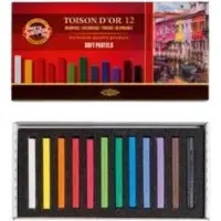 Koh-I-Noor Toisor D'or Soft Pastels Droogpastelset 12 stuks