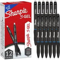 Sharpie Retractable Gel Ink Pen Tip 0.7 Mm