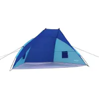 Famanu – XXL-strandtent voor 3 personen, 240 x 120 x 120 cm, UV 50+, ideaal voor bescherming tegen de zon op het strand