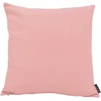 Gek op kussens! Sierkussen uni roze | 45 x 45 cm | katoen / polyester
