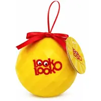 Look-O-Look Top Mix 60g - 3 stuks - 4 variëteiten - Gift ball - Geschenkbal met snoep - Kerstbal