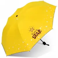 ECarla Kinderparaplu "You Are My Star" - Geel