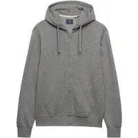 Superdry Sweatvest 'Essential' grijs gemêleerd
