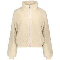 Geisha jacket fake fur zigzag 69526-19 10 off-white