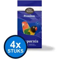 Deli Nature 4x - Premium agapornide 1kg - Vogelvoer - 1 kg