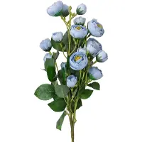Clayre & Eef Kunstbloem Blauw Kunststof