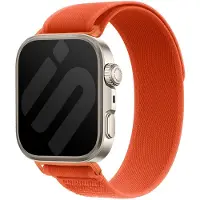Strap-it Trail bandje Nylon geschikt voor Huawei Watch Fit 5 Pro / 5 / 4 Pro / 4 / 3 - Oranje