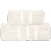 Greno Handdoek 50x90cm Krem - 100% Egyptisch Katoen