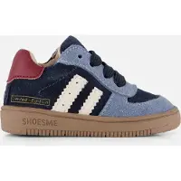 Shoesme Sneakers blauw Suede Maat 24
