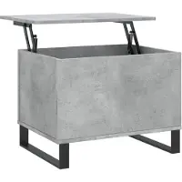 vidaXL Salontafel, betonkleur, 60x44,5x45 cm, houtvezel
