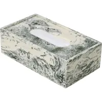 Ferm Living Tissuebox Mist Emerald Off-White