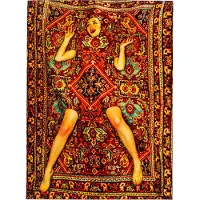 Seletti Lady on carpet rechthoekig vloerkleed
