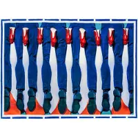 Seletti Scissors rechthoekig vloerkleed