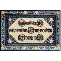 Seletti Burnt vloerkleed believing - 18227