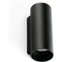 Faro Kov 2L Round Wandlamp 34°/34° Black | 34° | 34°