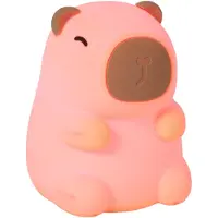 Lucide PINCHA CAPYBARA - Oplaadbare Tafellamp Kinderkamer - Accu/Batterij - LED 3 StepDim - 1x0,5W 2100K - Beige | Essential