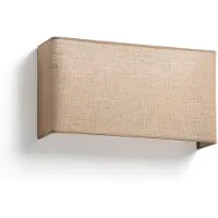 Faro Otton RCT Jute Wandlamp Vertical 2L Lamp Rectangular horizontal | Jute
