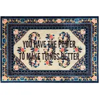 Seletti Burnt vloerkleed you have the power - 18228
