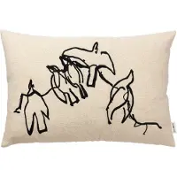 Ferm Living Sierkussenhoes Vuelo Natural (60 x 40 cm)