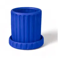Seletti Magna Graecia Dorico Vaas Blue