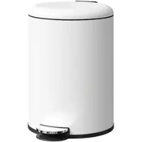 MODFU - Pedaalemmer - Met Deksel - Uitneembare Binnenemmer - Crèmewit - 20L