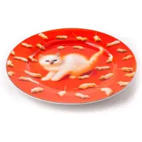 Seletti Toiletpaper Dinerbord Kitten