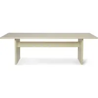 Ferm Living Rink Eettafel Eggshell | Large