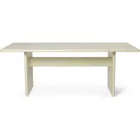 Ferm Living Eettafel Rink Dining Table Small Eggshell