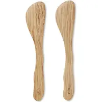 Ferm Living Cairn botermes 2-pack Oak