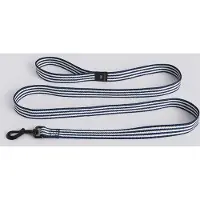 HAY Dogs Leash Braided Adjustable M|L | Blue, black