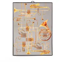 Seletti Toiletpaper Spiegel Groot Trumpet