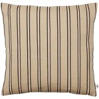 Ferm Living Twill kussenhoes 50x50 cm Cashmere-black