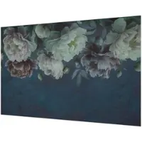 Wallfluent Fotobehang - Marine Vliesbehang - 104x70 cm - Bloemige Elegantie Fotobehang Vlies - Woonkamer behang Bloemen En Planten - Muurschildering - Hal behang