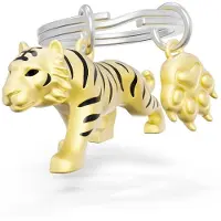 Metalmorphose Sleutelhanger Tijger – Metalen Tijger – Animal Wildlife Collection – Cadeau