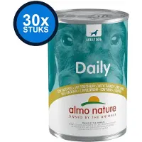 Almo Nature 30x Daily - Hondenvoer Natvoer Blik - Kalkoen - 400g