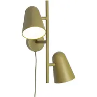 It's About Romi Salamanca LED Wandlamp | 2x E14 Max 25W | Dimbaar | Olive groen