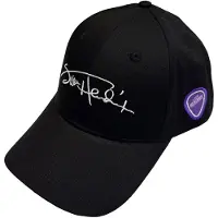 Jimi Hendrix - Signature Logo Baseball pet - Zwart