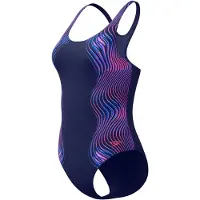 Speedo Printed Medalist Badpak Dames 42