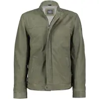 Donders 1860 Donders Jas Leather Jacket 52690 Olive Mannen Maat - M