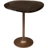 Nest of Nora Bijzettafel Olav - Rond - Antiek Koper