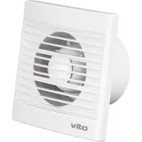 Vito Venti-A100 - Badkamerventilator 100mm - 30dB fluister - 12W - Wit - 180m3 - 2400rpm