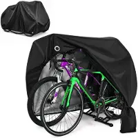 Luft Universele Fietshoes voor alle fietsen - Waterdicht - Voor 1 of 2 fietsen - Fietsbeschermhoes - Fietszeil - Beschermhoes - Oxford materiaal - Ook voor Elektrische Fiets