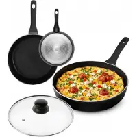 Gerlach Harmony Classic Koekenpan 28cm met Glazen Deksel - Keramische Coating